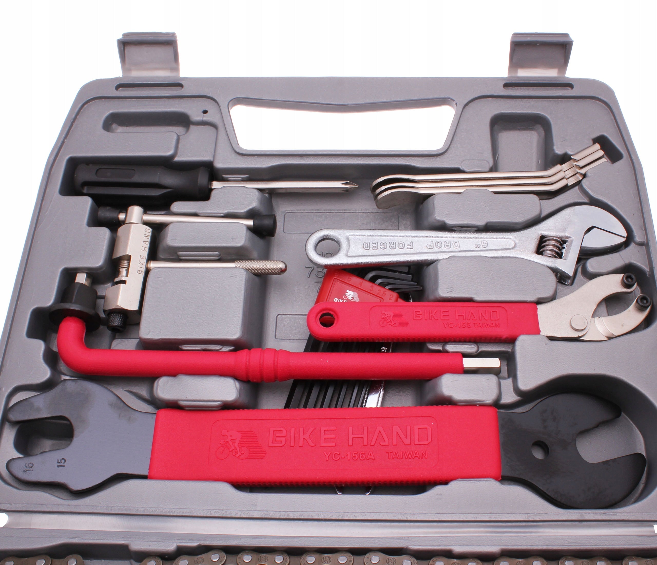 Bike Hand Tool Set in a convenient suitcase 19x Puller Wrench EAN (GTIN) 9794371831455