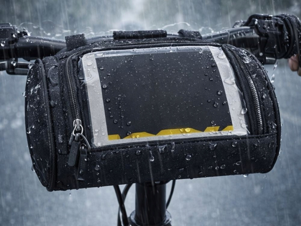Bike Handlebar Bag Waterproof Pouch Shoulder Phone Case Product weight with unit packaging 0.22 kg