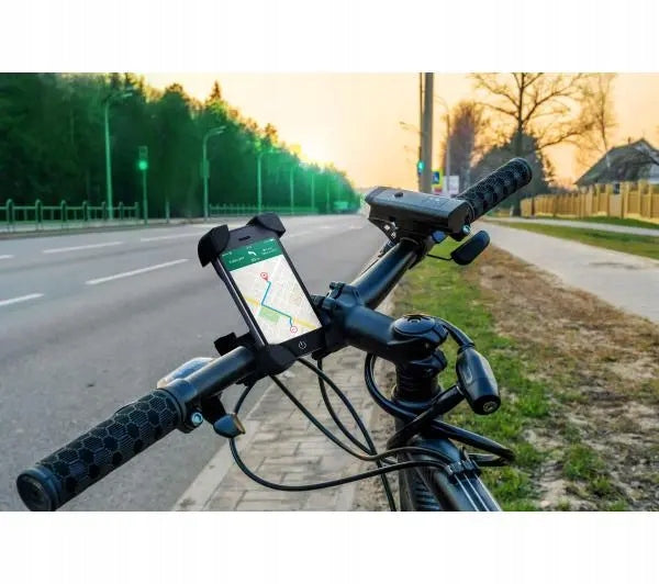 Bike Handlebar Holder for Navigation Phone Reinston EUT32 Black For mobile