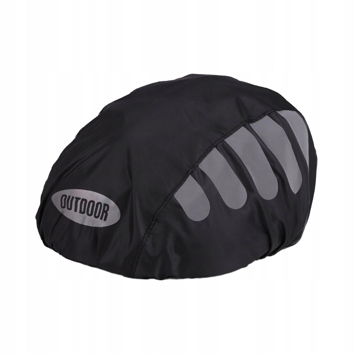 Bike Helmet Cover, Bicycle Helmet Rain Cover, High Visibility Black Packaging status original