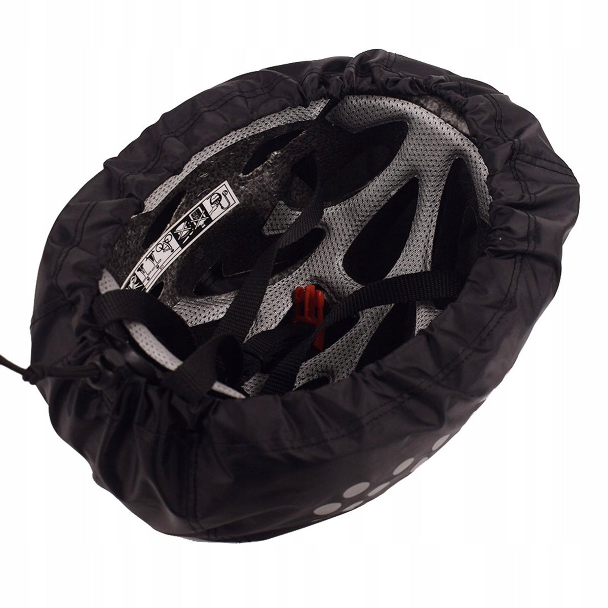 Bike Helmet Cover Dustproof Reusable Lightweight Bicycle Helmet Rain Black Manufacturer no brand