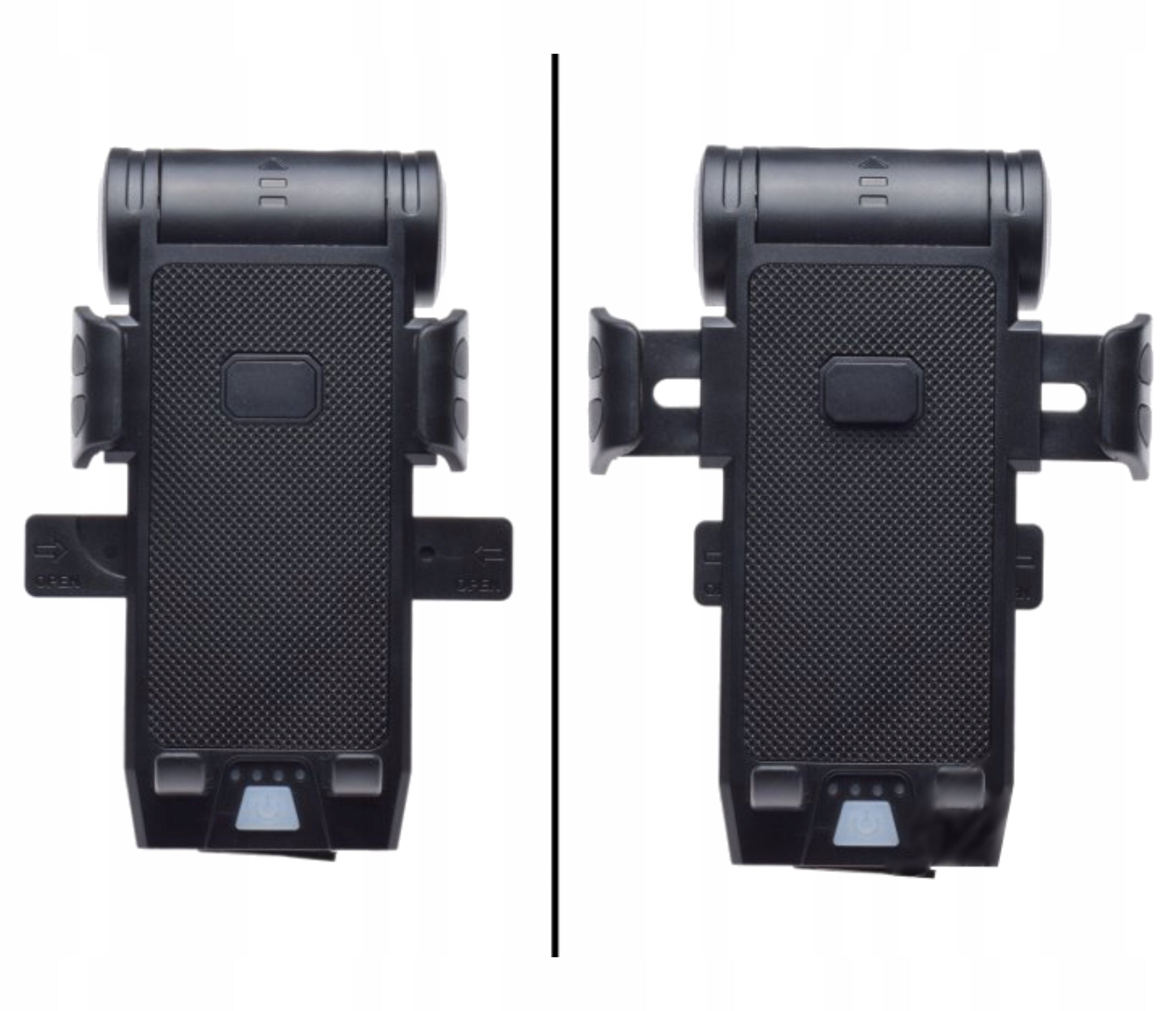 Bike Light Front 500 lm 3500mAh + Phone Holder Adjustable 68-98mm For flashlight
