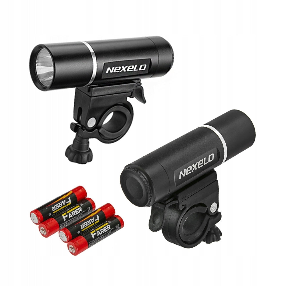 Bike Light Front Bike Lamp Front Battery LED 2 Functions