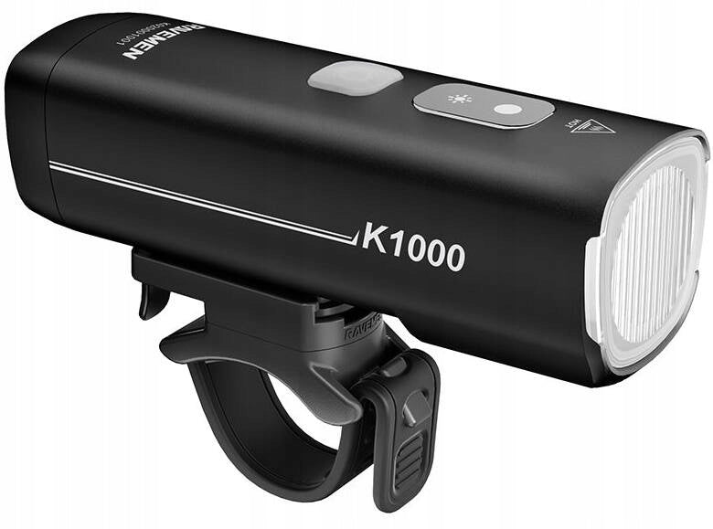 Bike Light Ravemen K1000 AI Powered Light Front Black Manufacturer code K1000