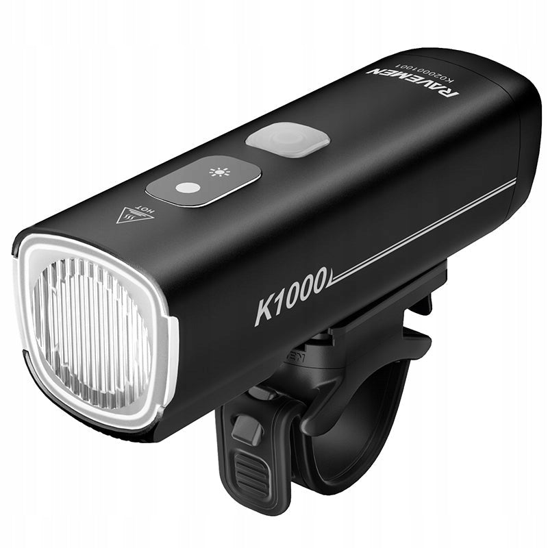 Bike Light Ravemen K1000 AI Powered Light Front Black