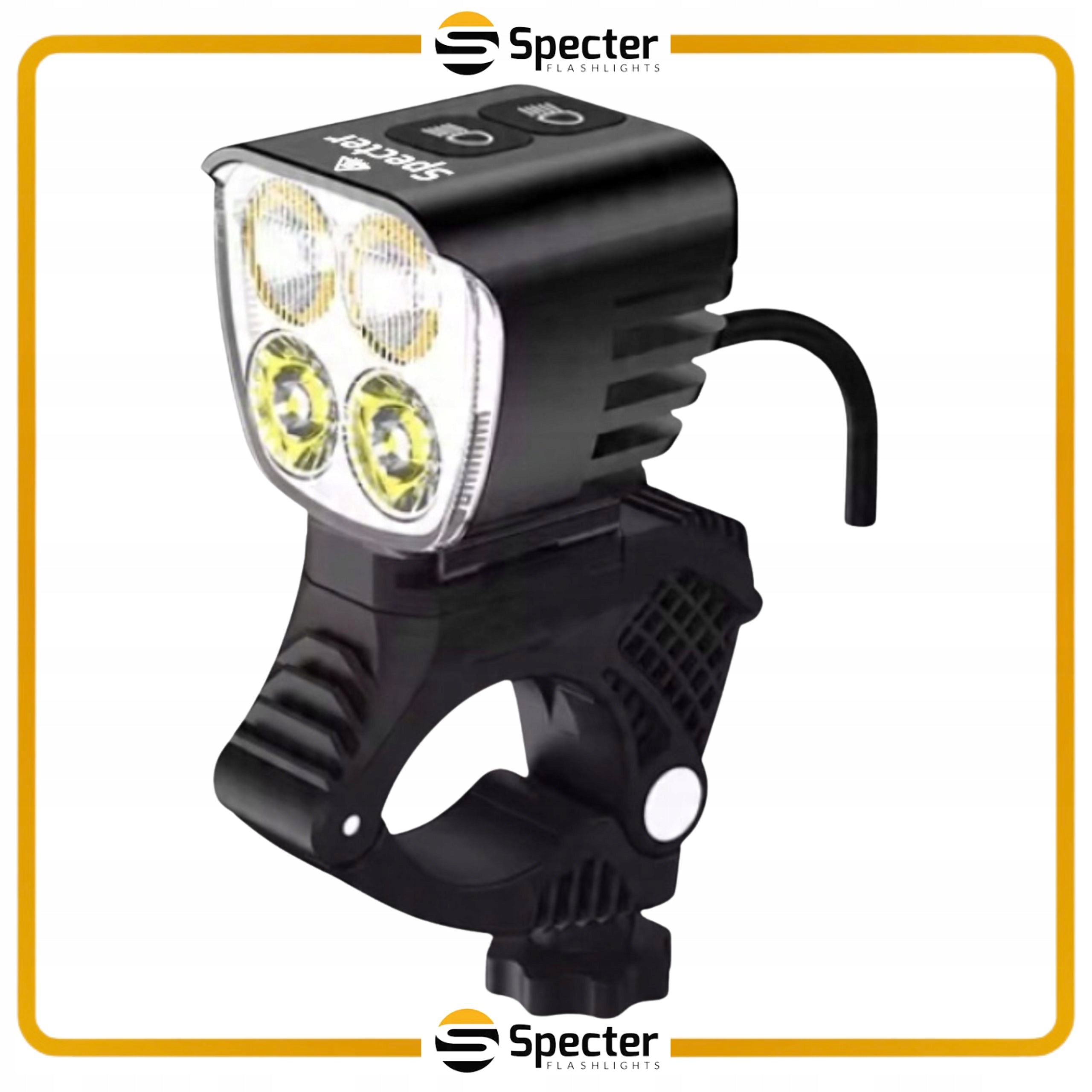 Bike Light SPECTER Cirrus 2000LM Powerbank USB 13 Modes IPX64 Packaging status original