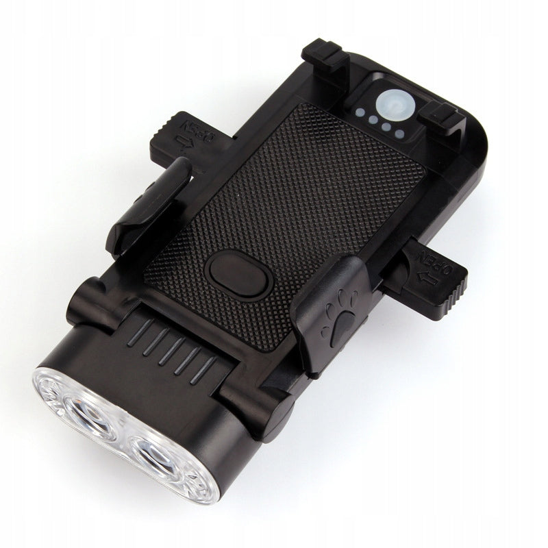 Bike Phone Holder 4in1 LED Light Bicycle Bell Powerbank 4000 Product weight with unit packaging 0.264 kg