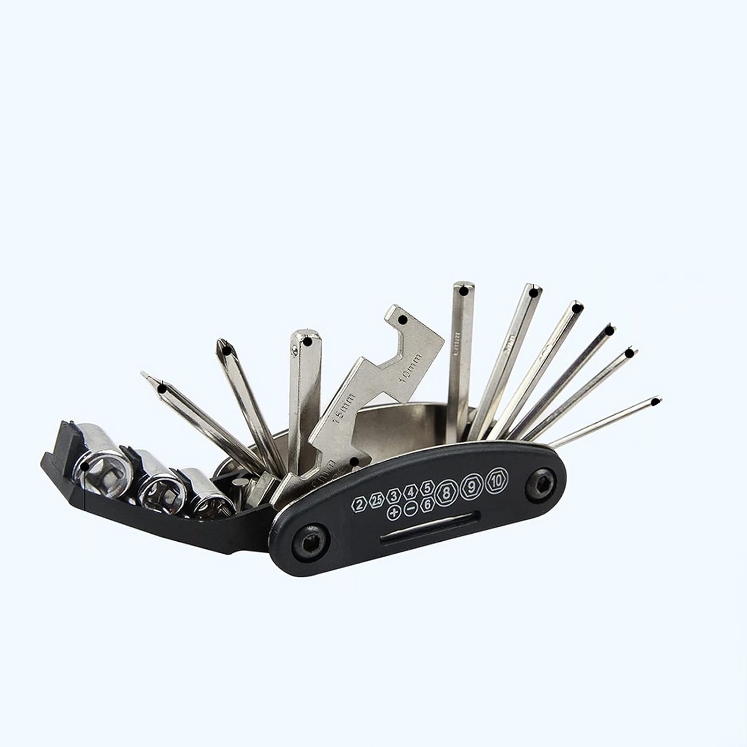 Bike Repair Kit, Multitool, Pump, Patches and Frame Bag Packaging status original