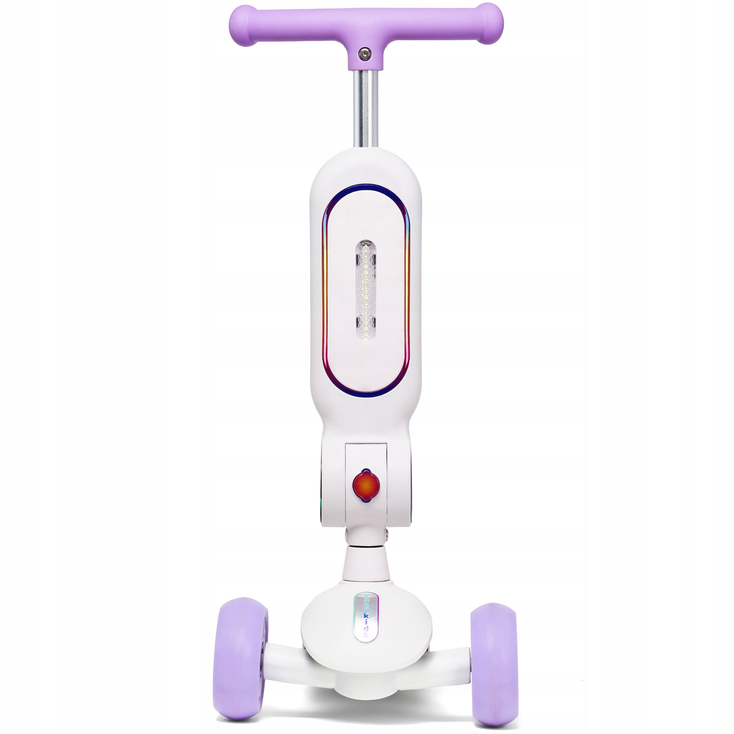 Bike Scooter 2in1 for children RAVEN Lumiloo White/Neo Chrome LED platform Number of wheels 3
