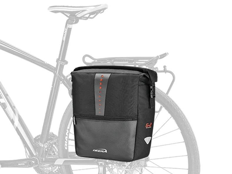 Bike bag IBERA IB-BA31 G-2 15L black Packaging status original