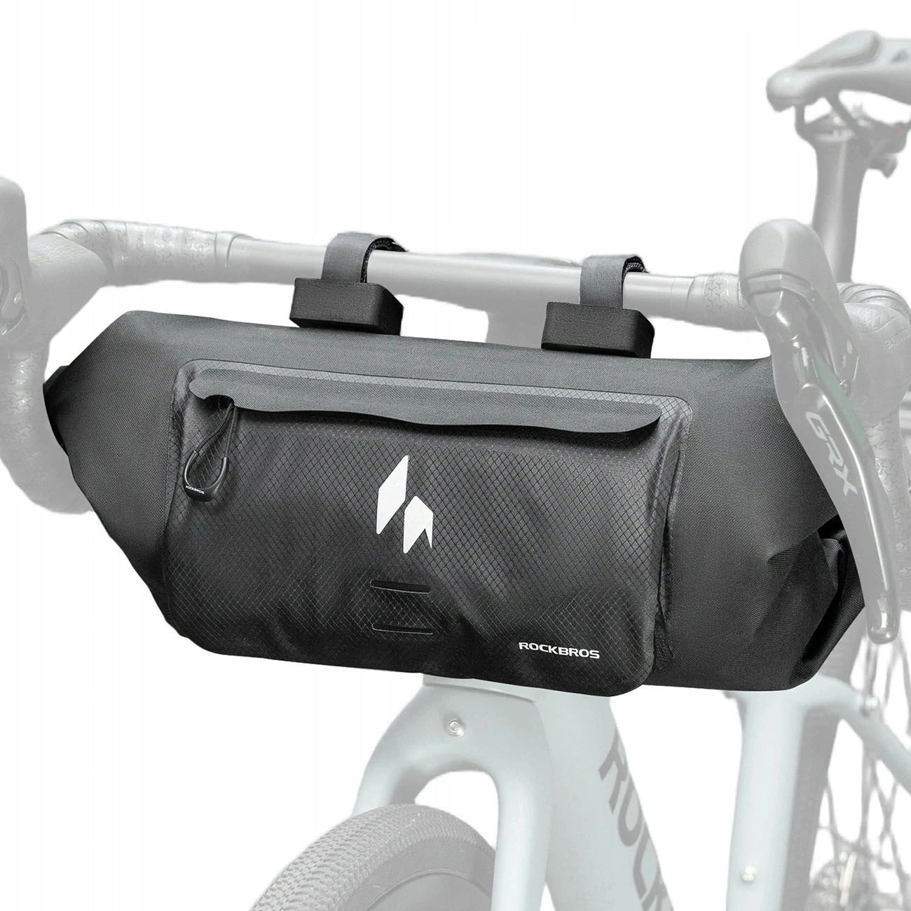 Bike bag Rockbros AS-154 for handlebar waterproof 8 l - black