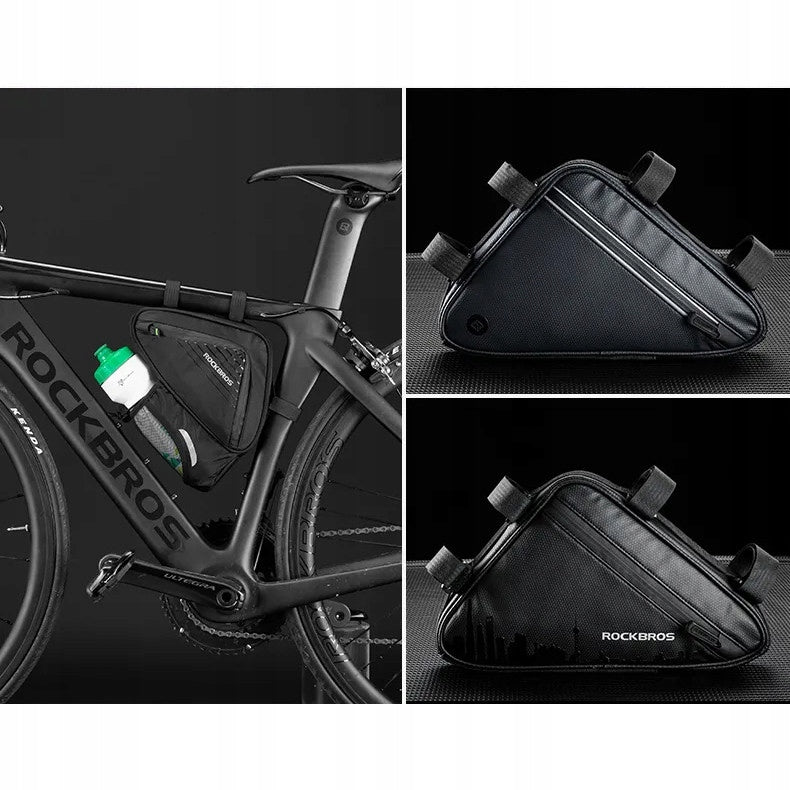 Bike bag triangle under frame Rockbros B39-1 Product depth 23 cm