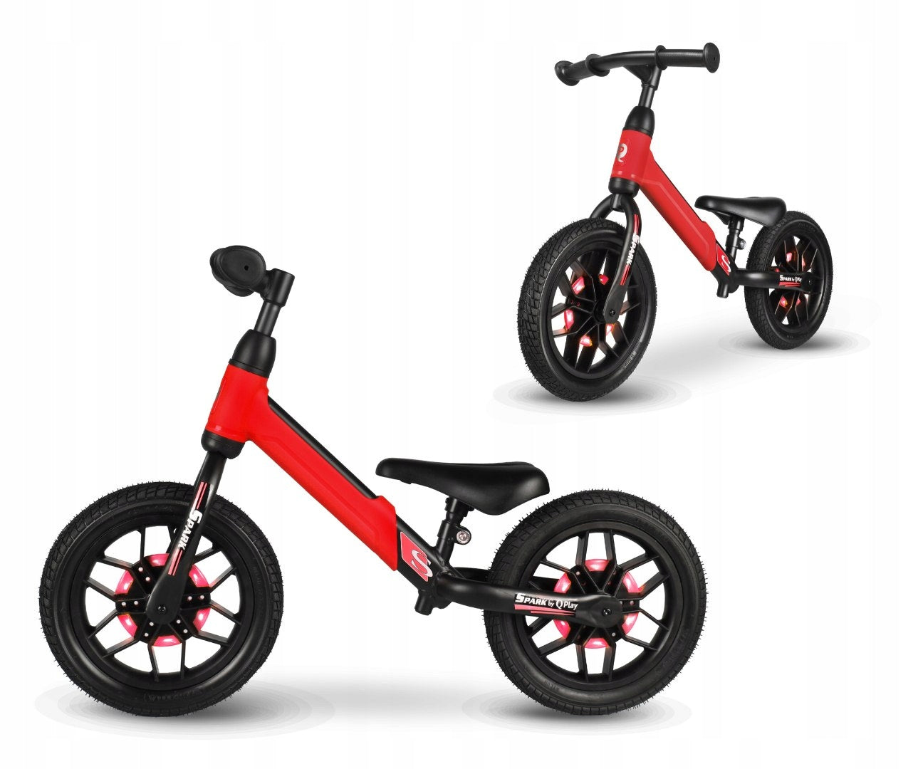 Bike balance bike 12" QPlay Spark in red Brand Qplay