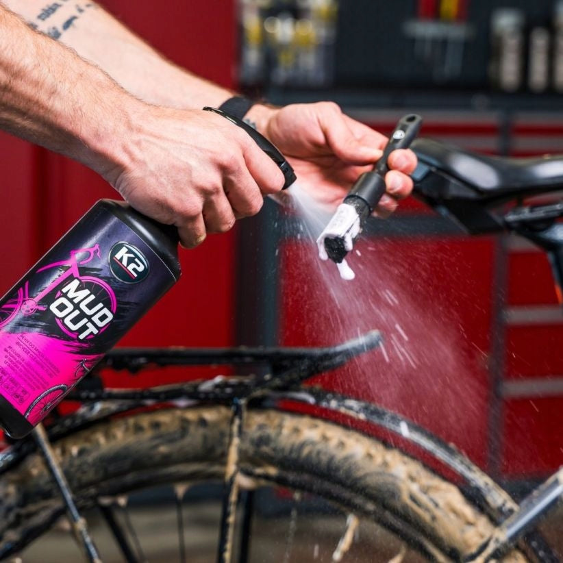 Bike cleaner K2 MUD OUT 1L liquid ready for bikes bike cleaner Kind cleaning agent