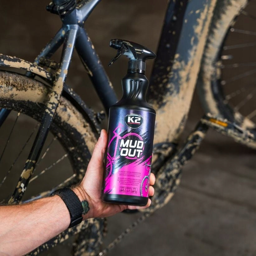 Bike cleaner K2 MUD OUT 1L liquid ready for bikes bike cleaner Packaging status original