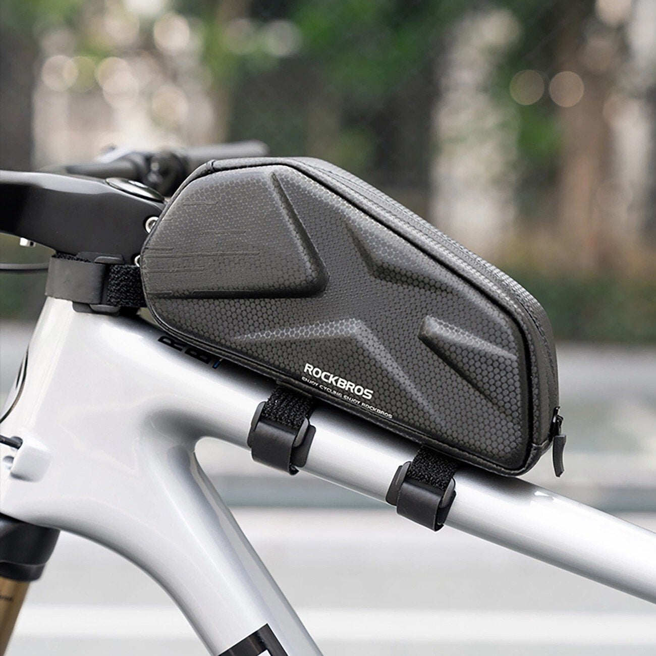 Bike frame bag ROCKBROS 189224 Black Capacity 1.4 l