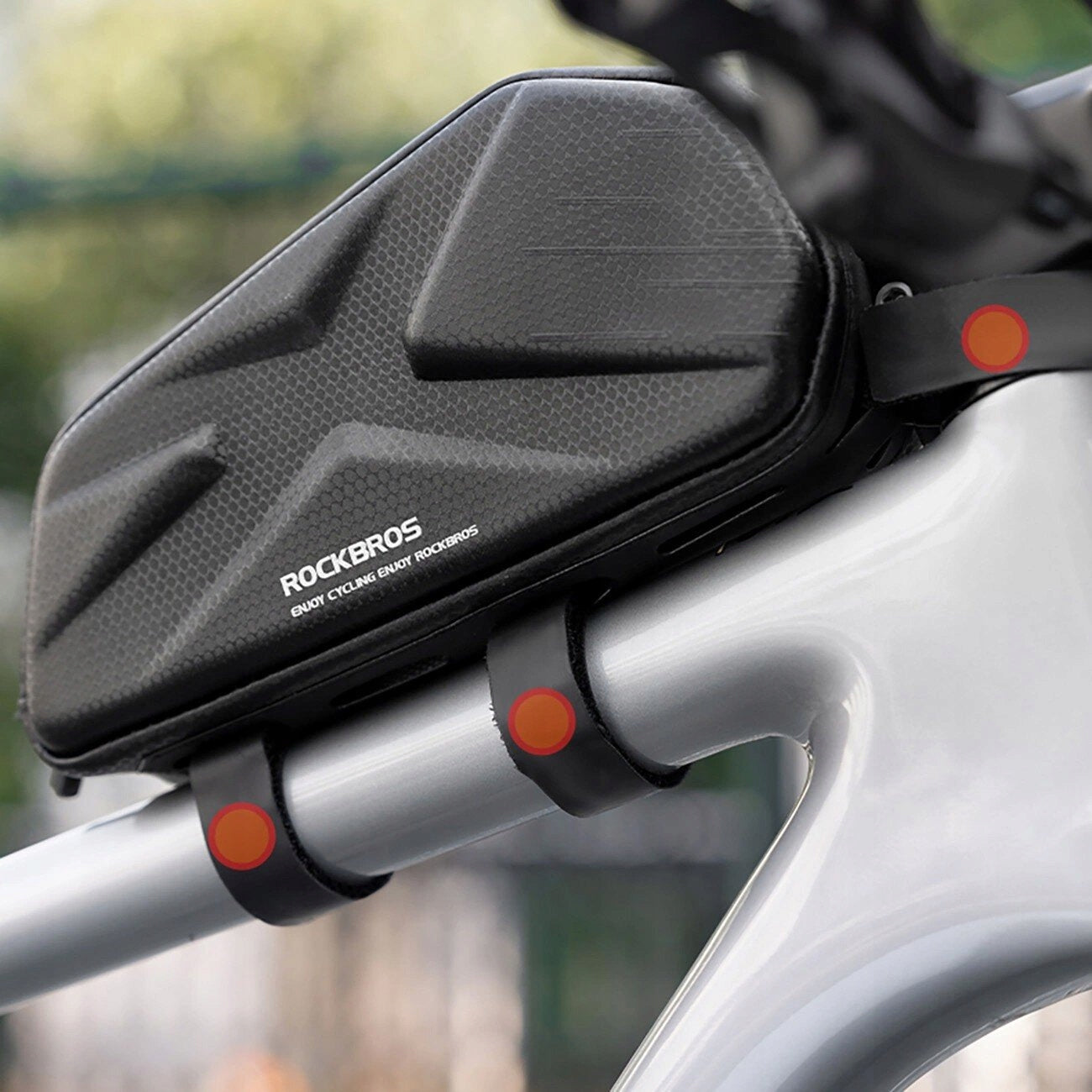 Bike frame bag ROCKBROS 189224 Black Installation for the frame