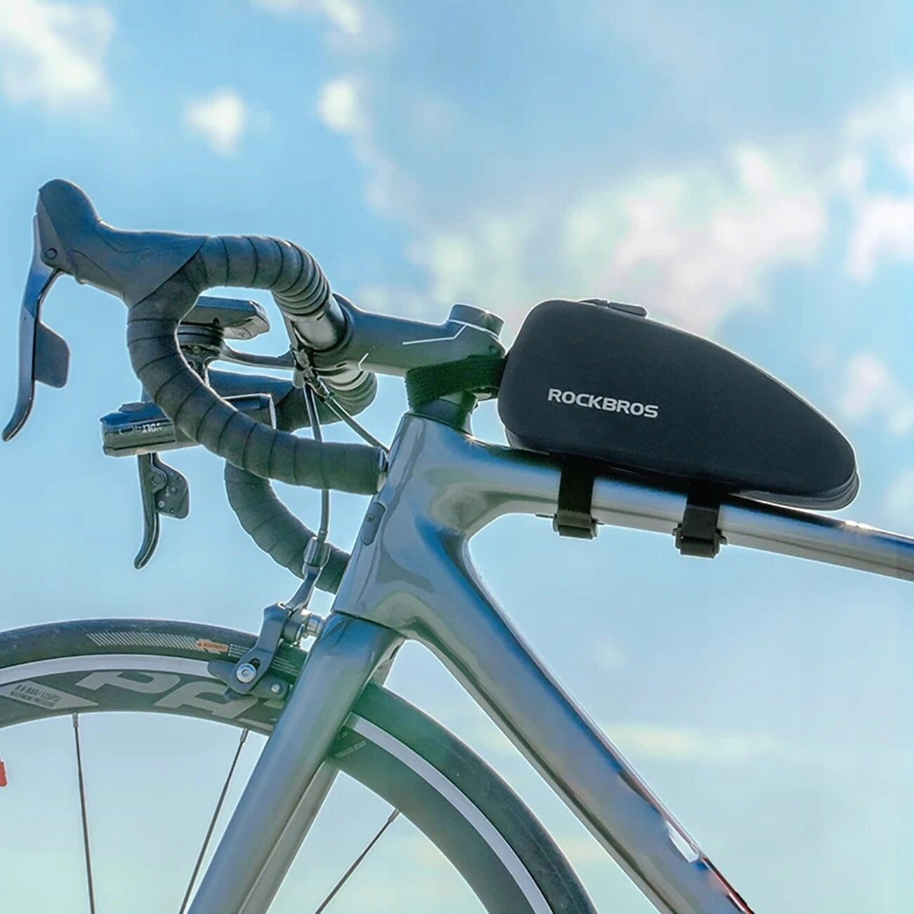 Bike frame bag ROCKBROS AS-019 1.5L Black Capacity 1.6 l