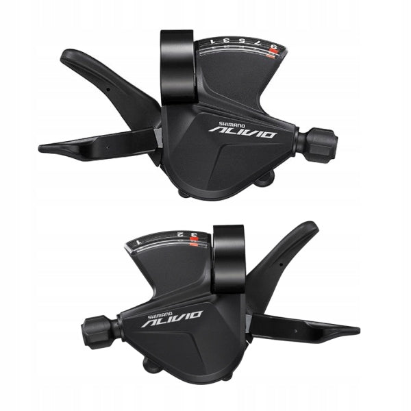 Bike grips Shimano Alivio SL-M3100 set (L+P) 3x9 with links