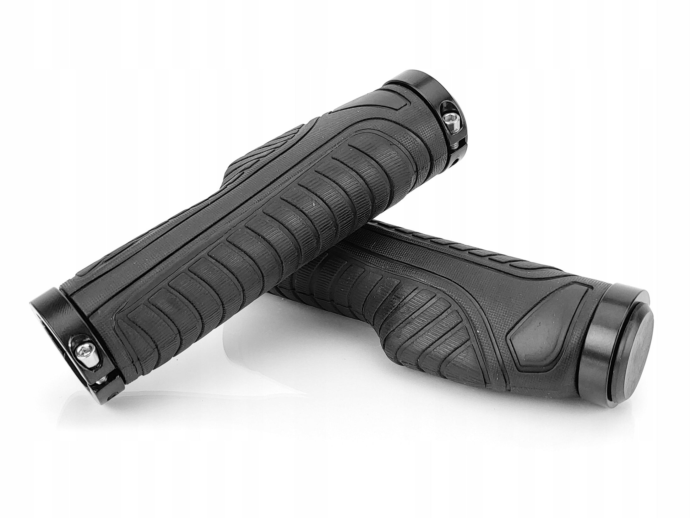 Bike grips ergonomic handles ROCKBROS grips for bicycle twisted Color black