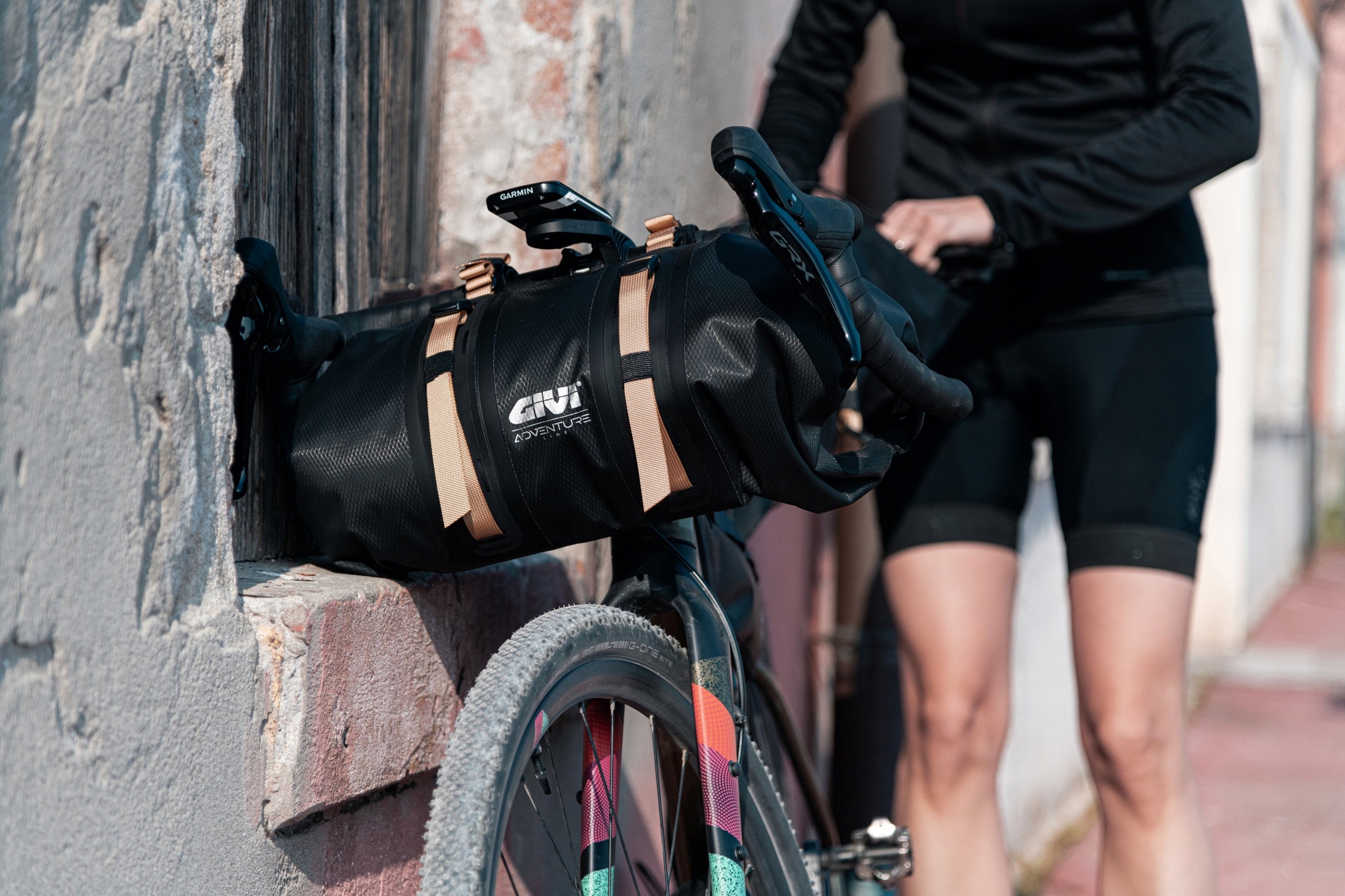 Bike handlebar bag GIVI Climb Color black