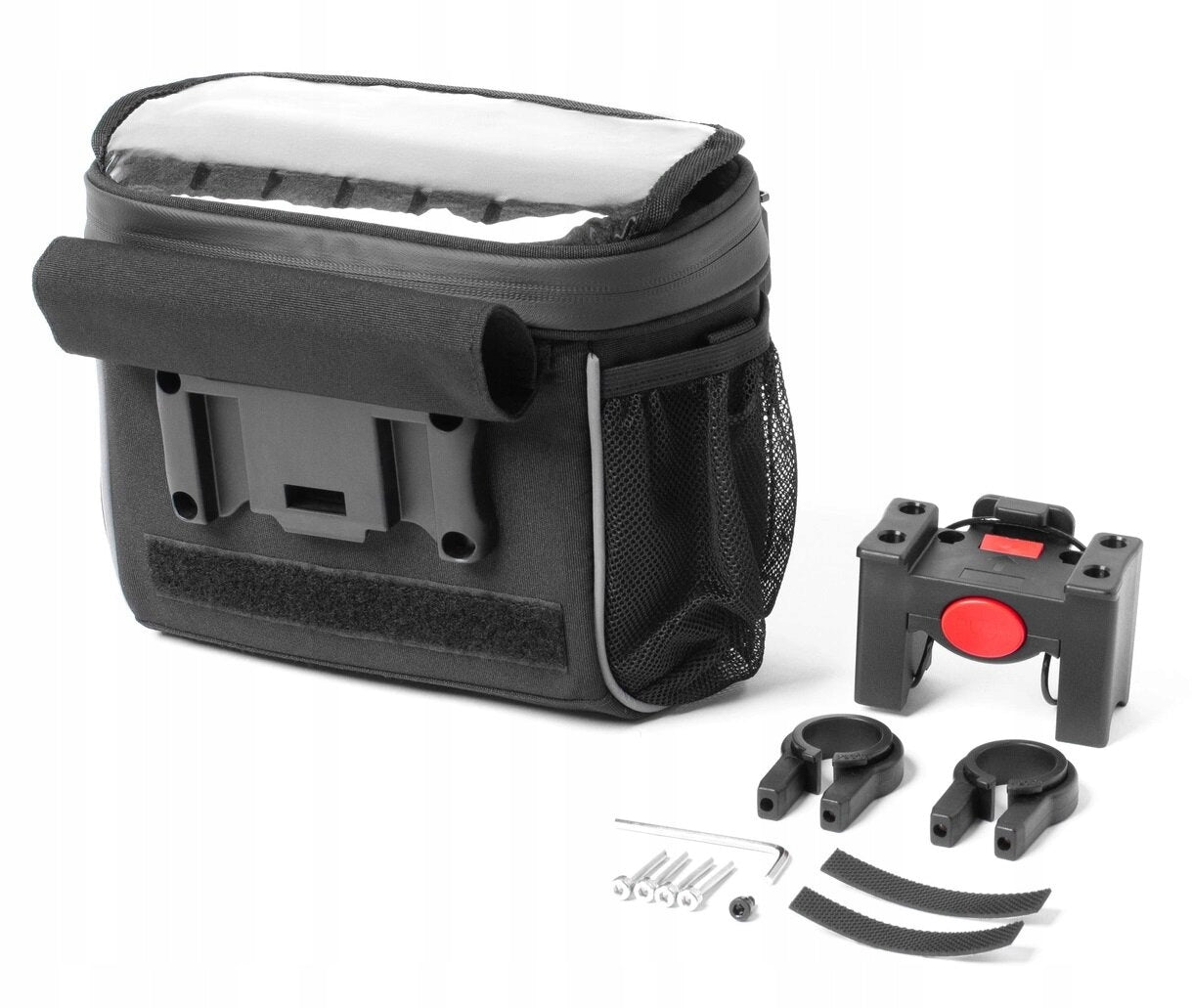 Bike handlebar bag WOZINSKY WBHBB-01 Fastening zipper