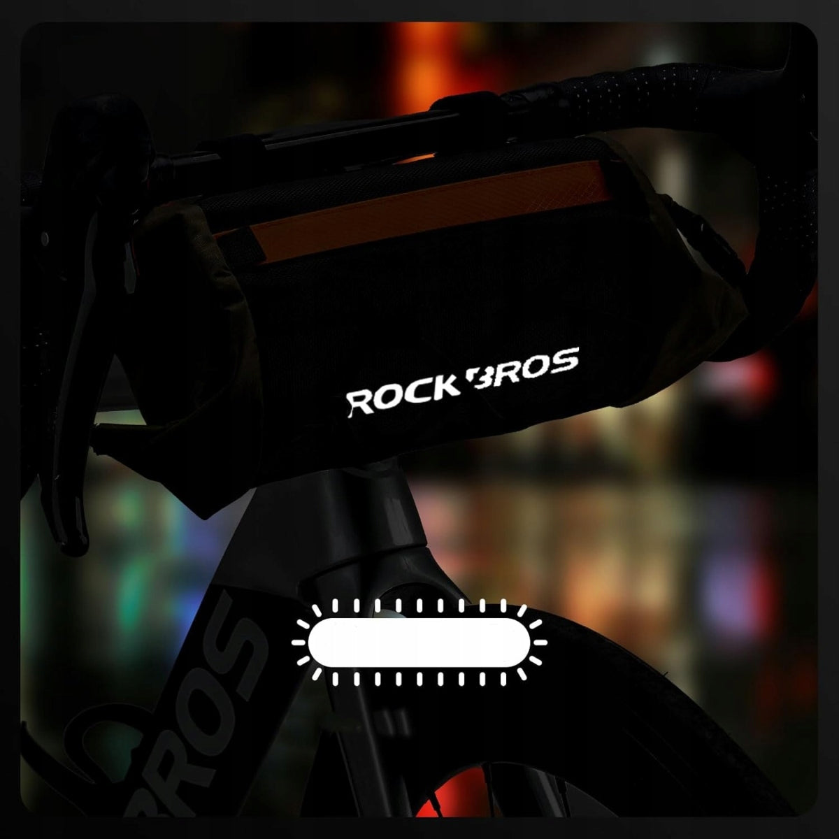 Bike handlebar bag, bicycle pouch, Rockbros, trunk 2L, bag Brand Rockbros