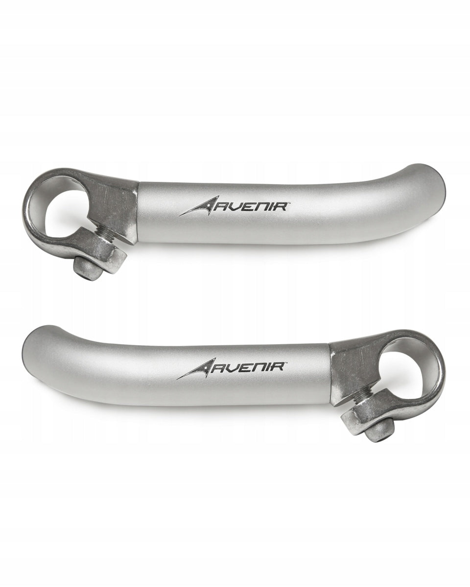 Bike handlebar corners AVENIR USA aluminium Color silver