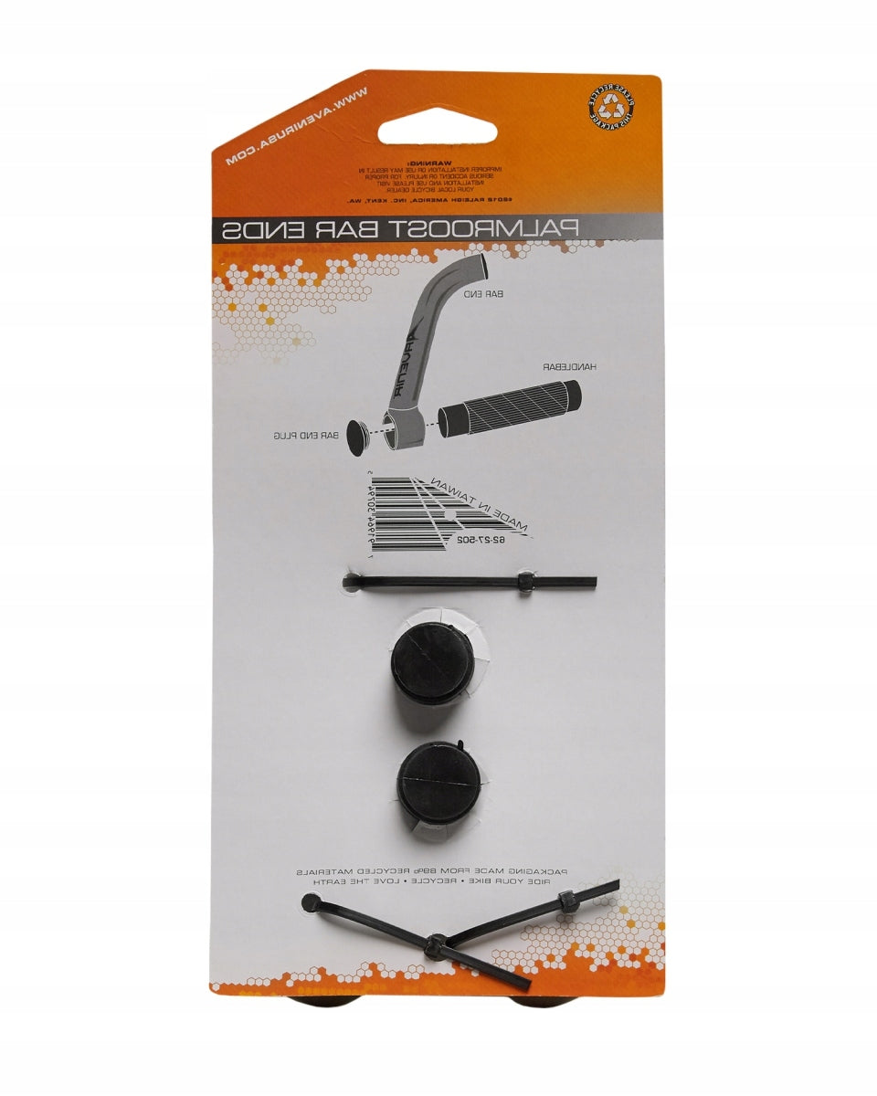 Bike handlebar corners AVENIR USA aluminium Dedicated for cross bikes MTB (mountain bikes) street bikes trekking bikes
