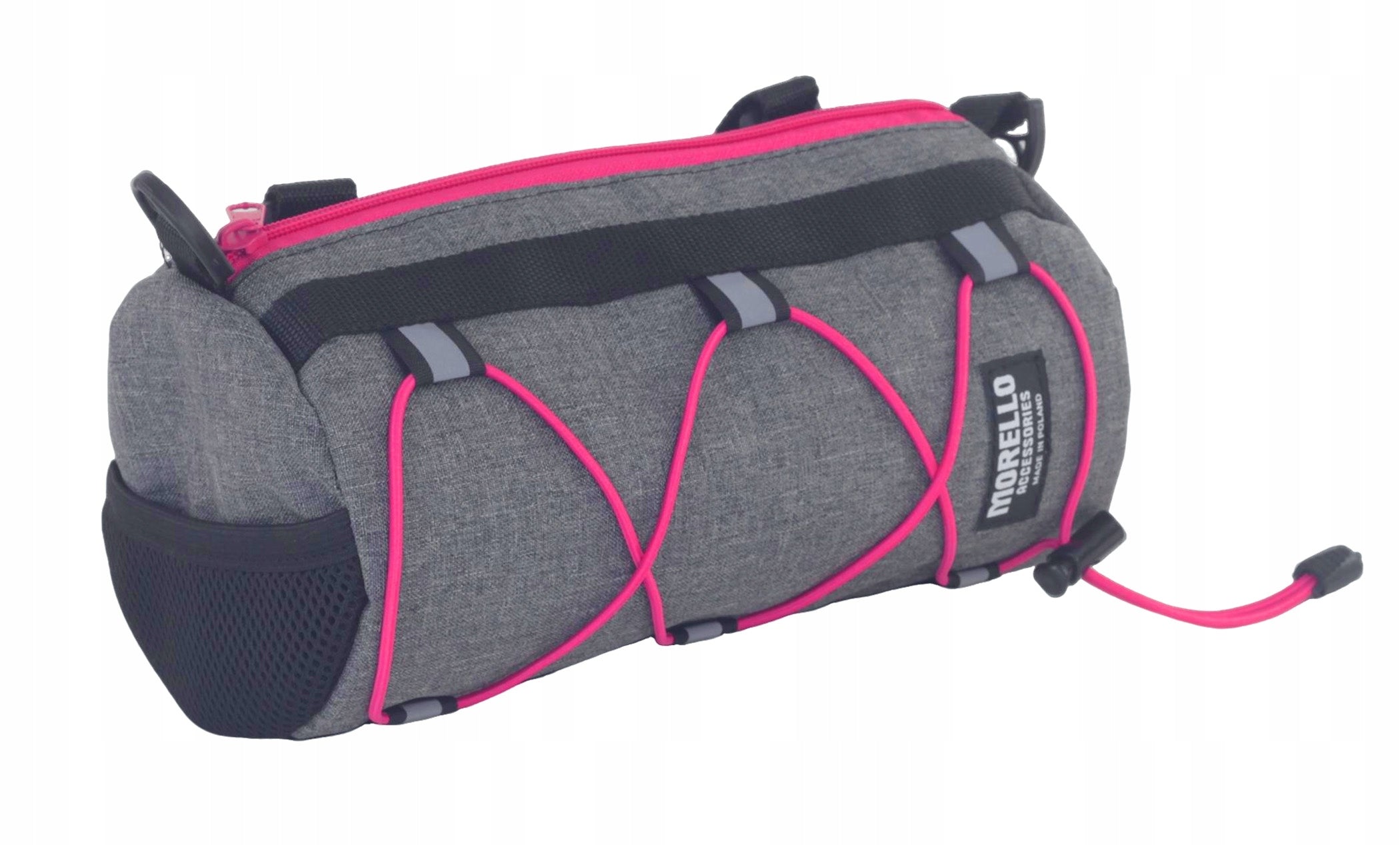 Bike handlebar pouch front bag for bicycle Tuba Polish Product Color gray