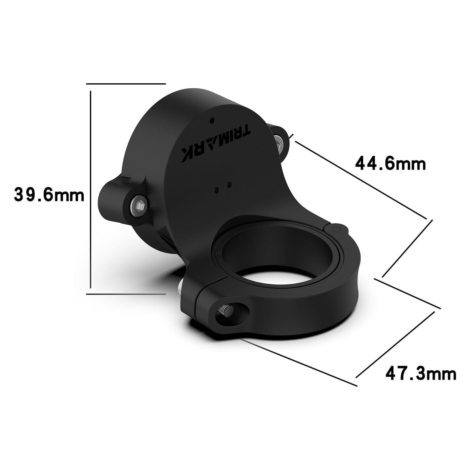 Bike holder for GARMIN Varia RTL 515 radar with space for Apple Airtag For flashlight