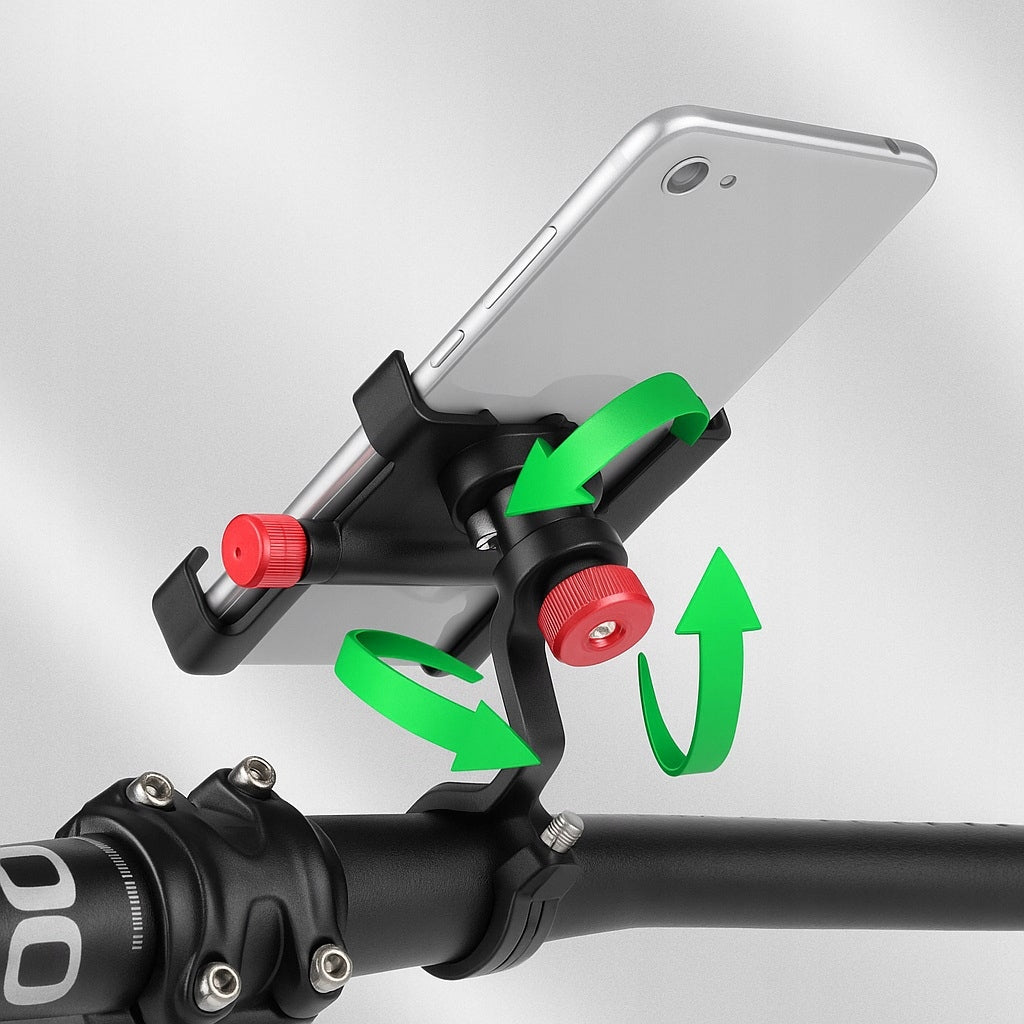 Bike holder for PHONE smartphone 360° adjustable alu (ZR08) Brand no brand