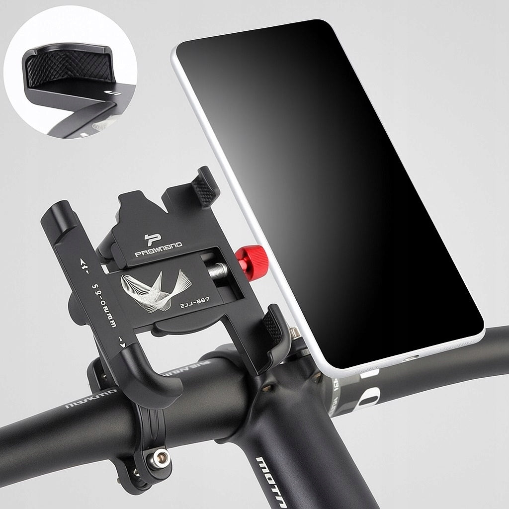 Bike holder for PHONE smartphone 360° adjustable alu (ZR08) For mobile