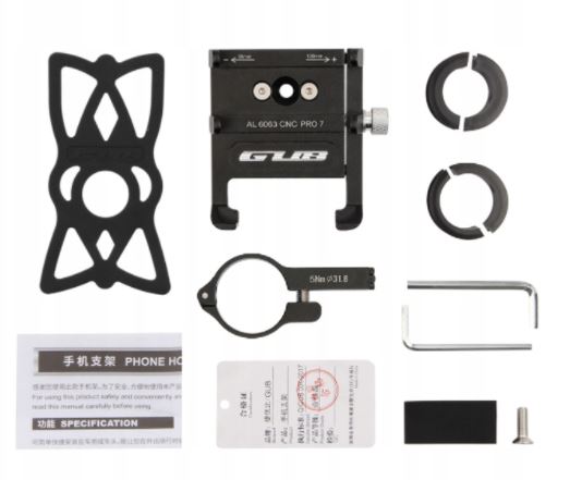 Bike holder for phone GUB PRO 7 For mobile