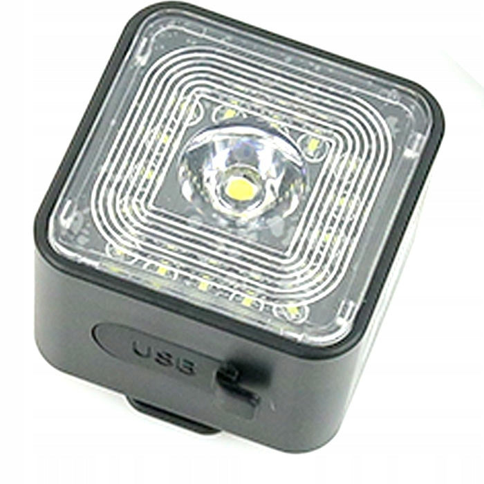 Bike lamp for backpack bike front AU136F "CUBE" 100 lumens USB L350