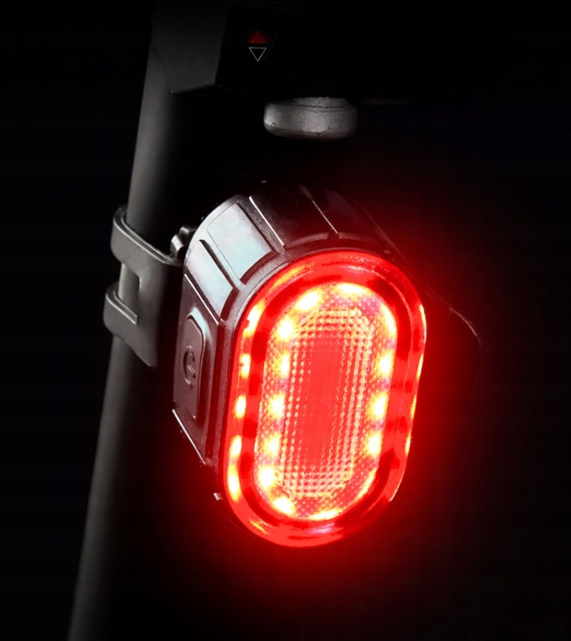 Bike light LED bike light set front and rear USB strong Light beam 0 lm