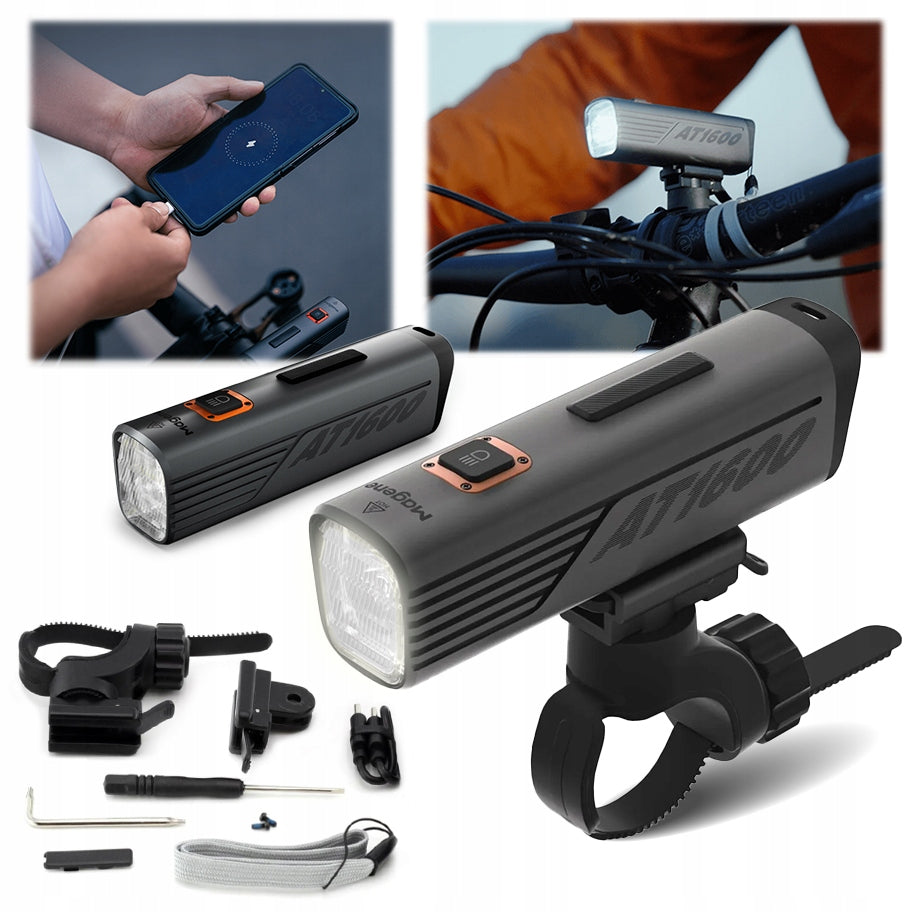 Bike light Magene AT1600 front LED strong lighting for bike