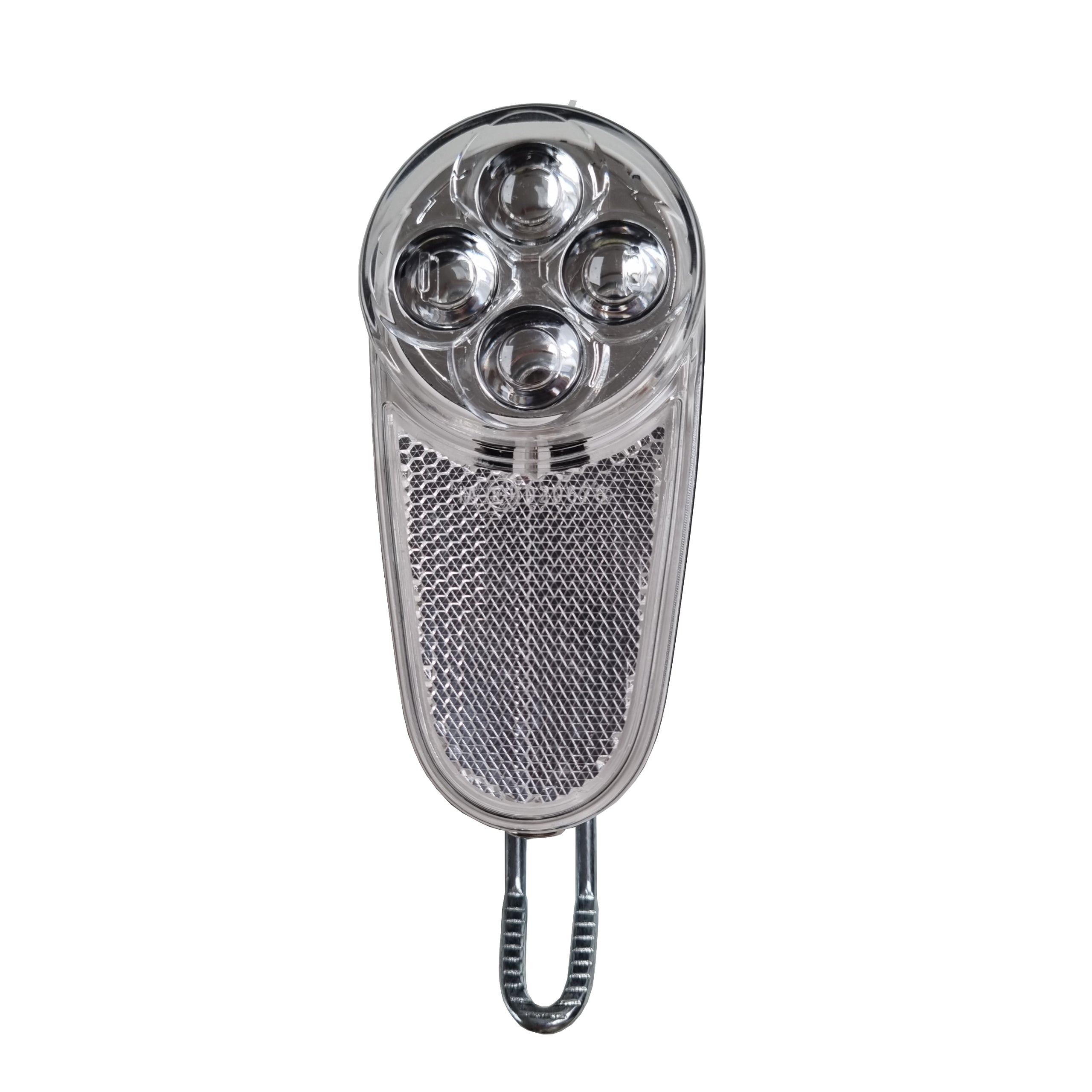 Bike light front LED Veloxo Lampio black battery operated strong Manufacturer code 5908004773171 lampka rowerowa przednia przód