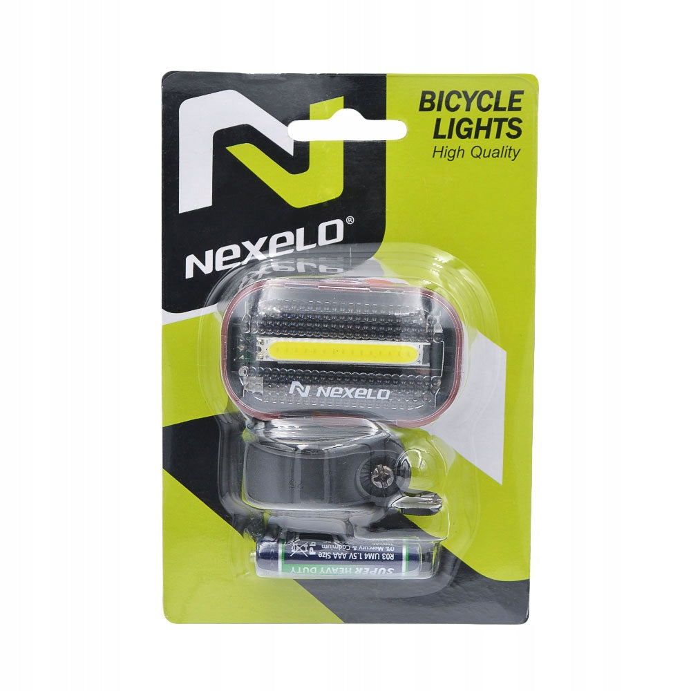 Bike light front bike lamp battery bike front POWERFUL LIGHT Brand Nexelo