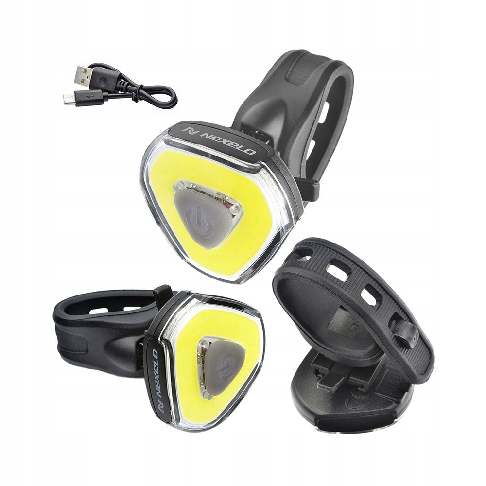 Bike light front lamp front USB for bike powerful LED rechargeable