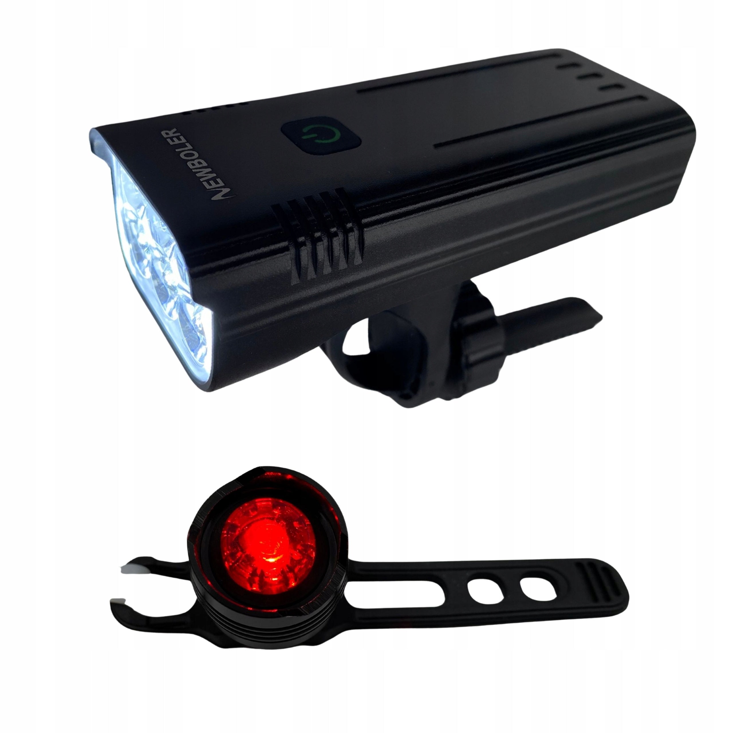 Bike light front rear LED 3600 lm long working time premium flashlight Packaging status original