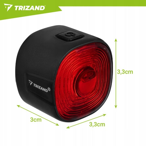 Bike light red Trizand Brand Trizand