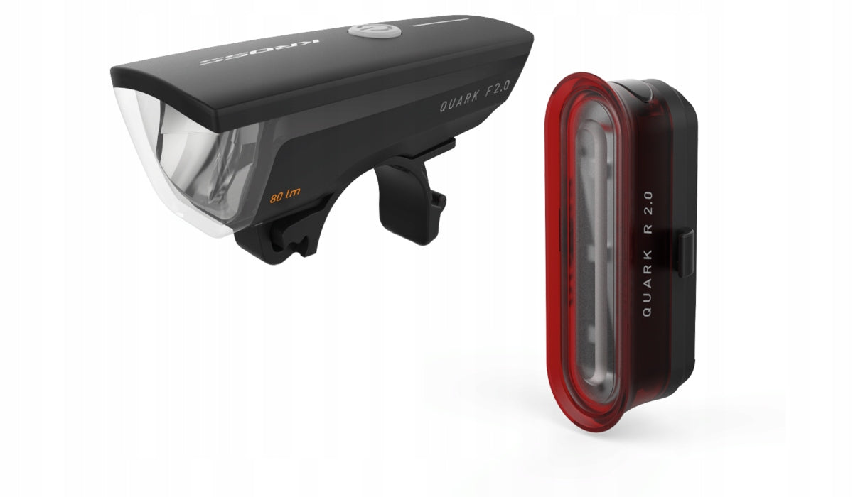 Bike lighting kit Kross QUARK SET 2.0 T4COS000078 Brand Kross