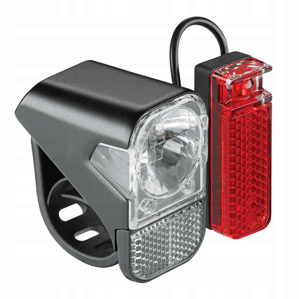 Bike lighting set AXA Visto 3