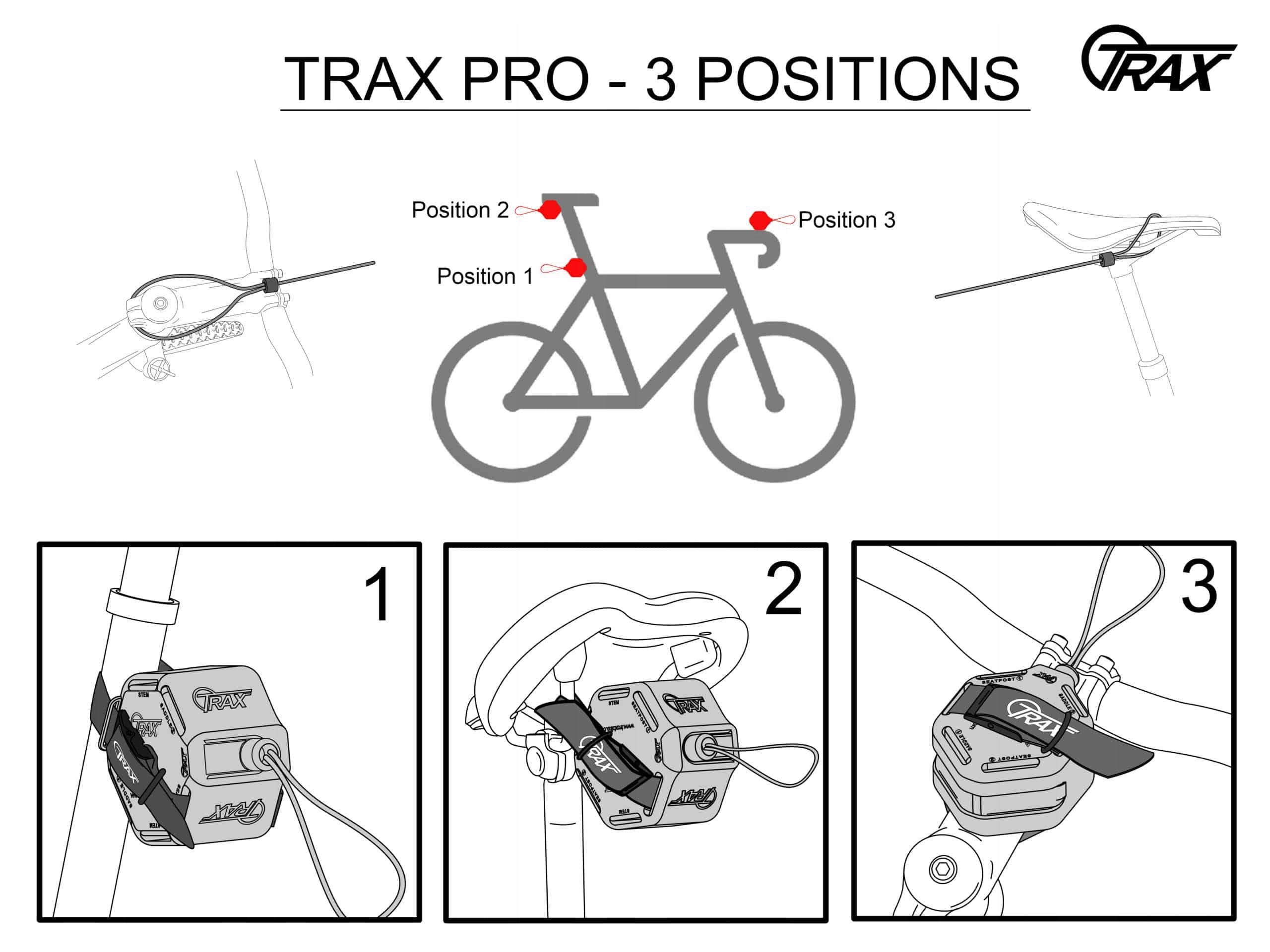 Bike lobby TRAX PRO Cable for seat post Manufacturer code T000221