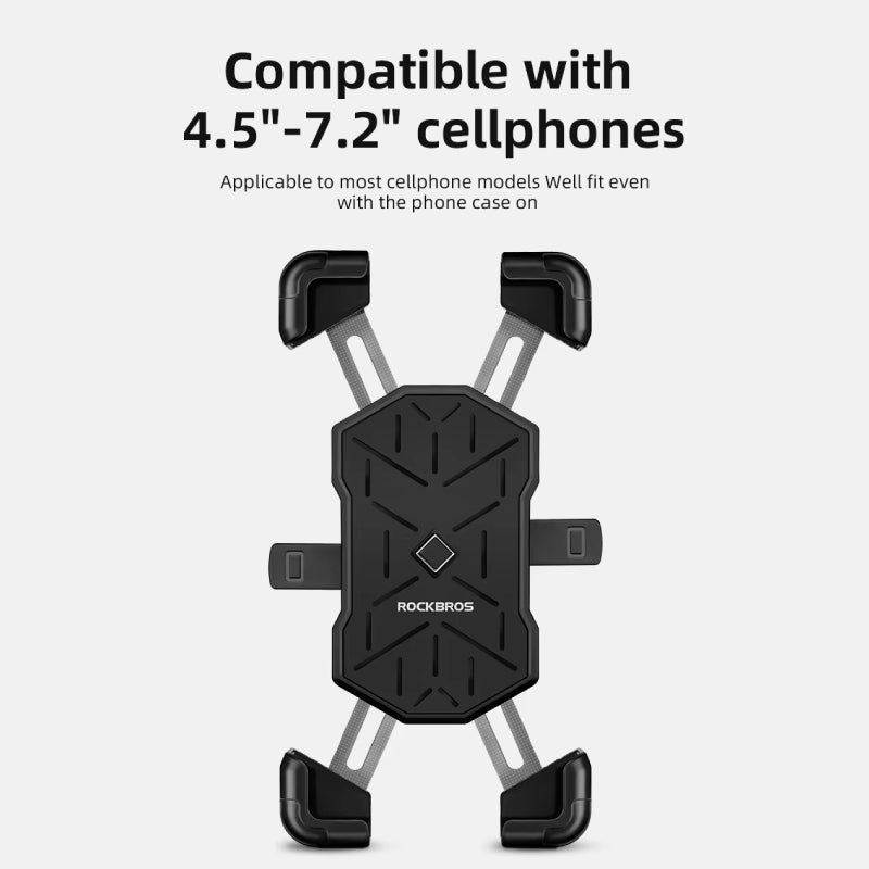 Bike / motorcycle phone holder ROCKBROS up to 7,2" (25210030001) Packaging status original