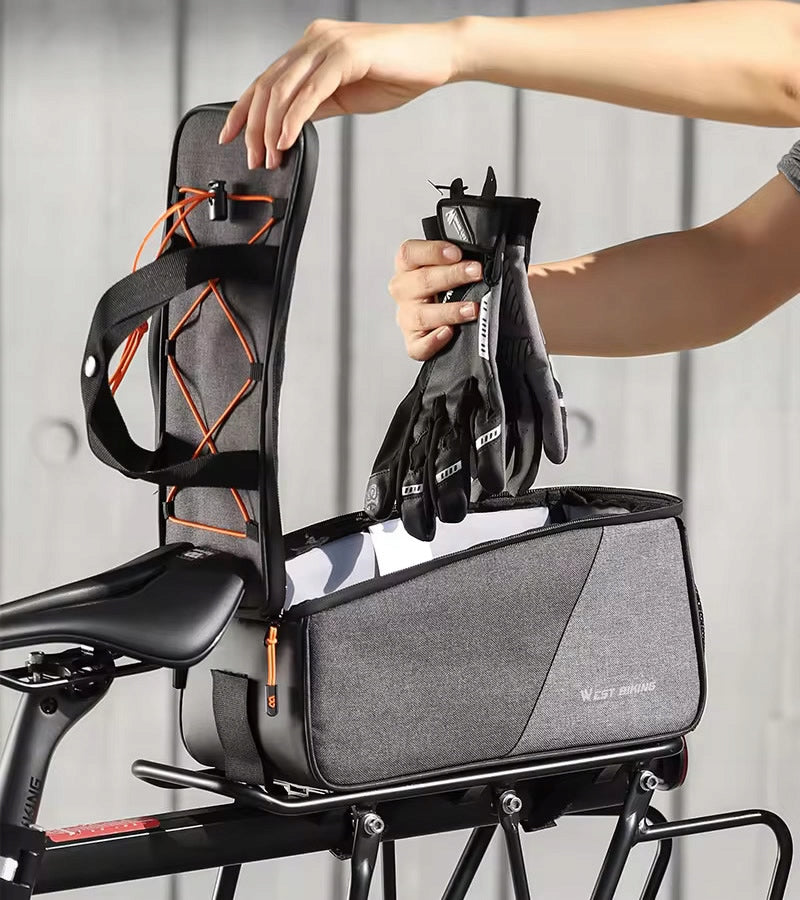 Bike rack bag for bike 6 L WESTBIKING Capacity 6 l