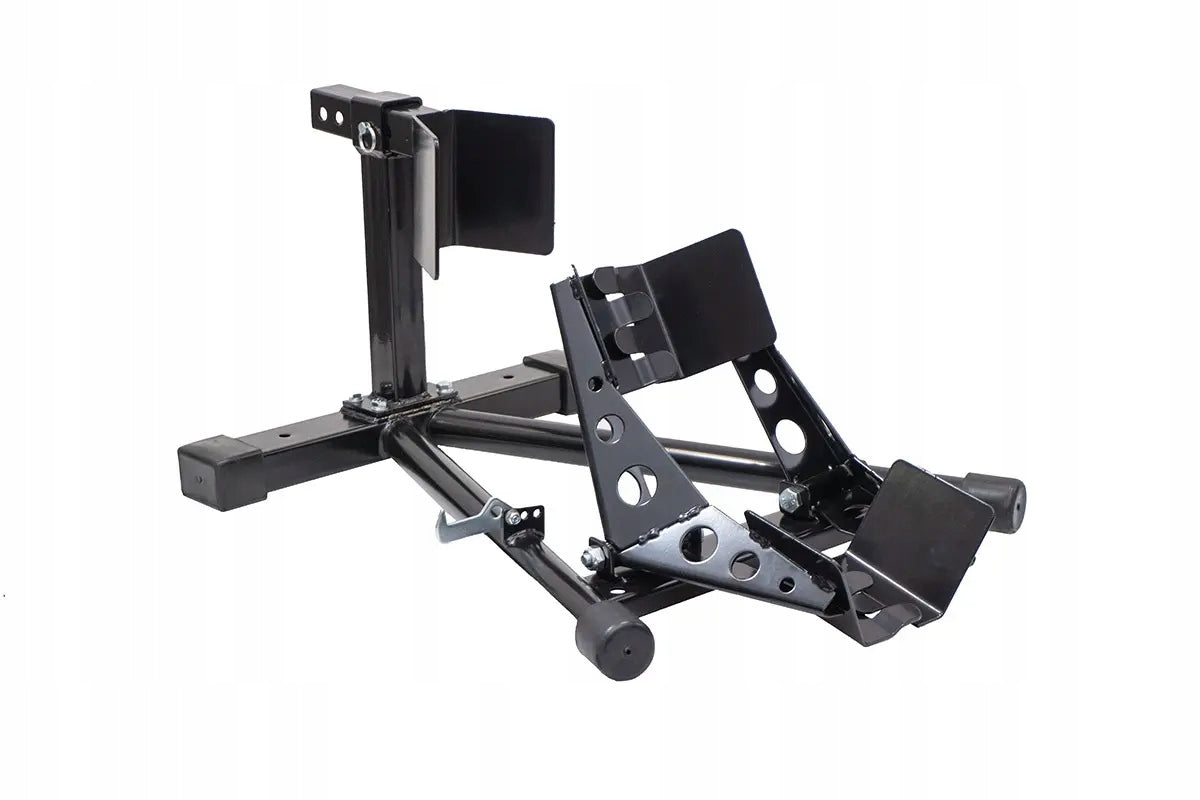 Biketec lift stand with front wheel holder for motorcycle transport Manufacturer Biketec