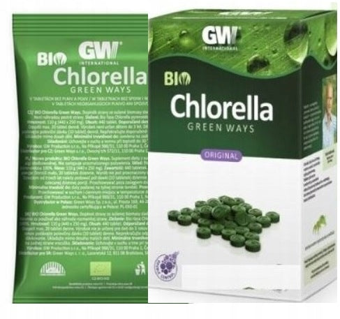 Bio Chlorella Pyrenoidosa GREEN WAYS tablets 440pcs110g 1sachet