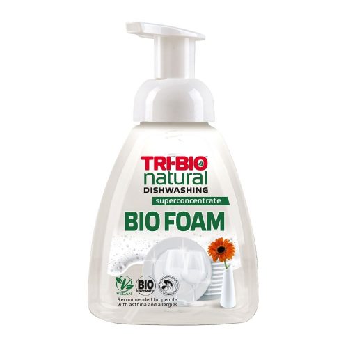 Bio Dishwashing Foam Tri-Bio 300ml Effective and Gentle